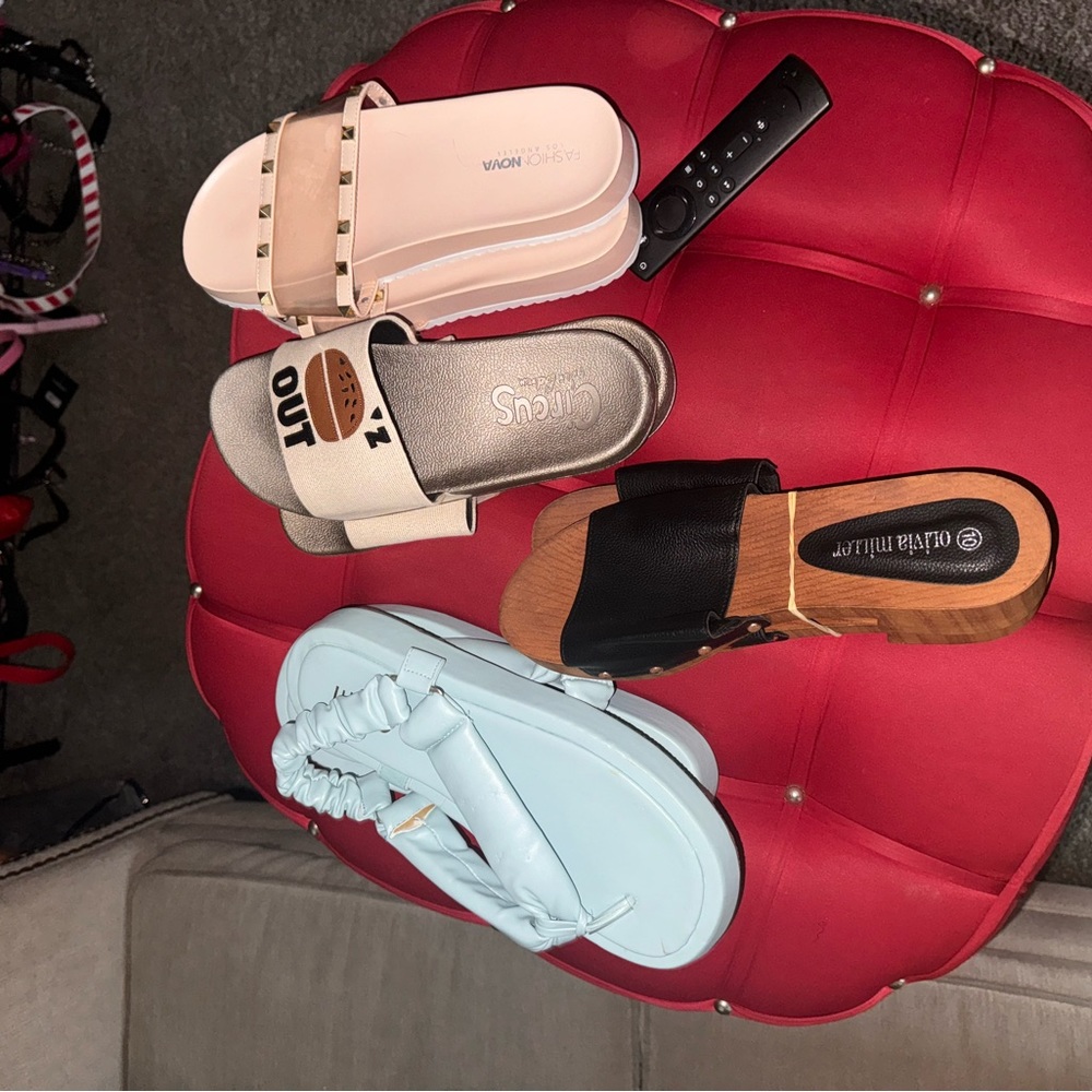 Brand new sandals all for 30